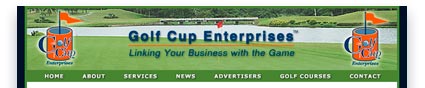 Golf Cup Enterprises Design Sample